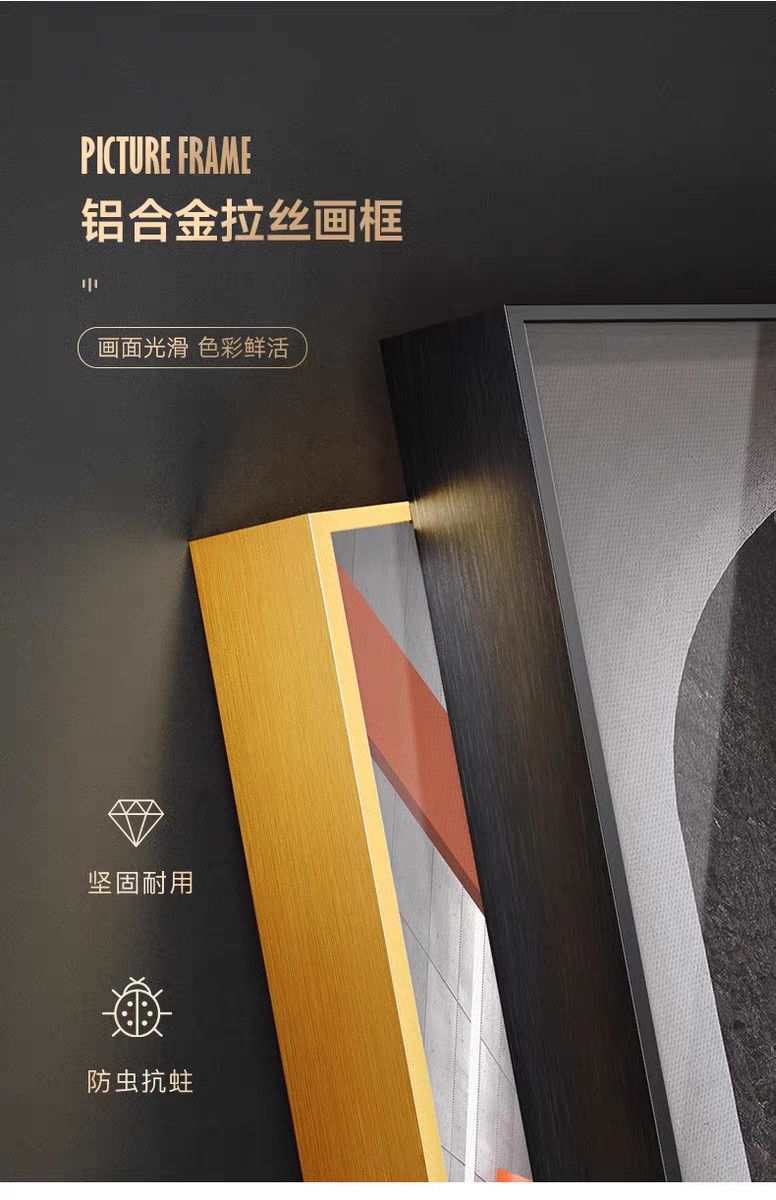 观世音新款家用挂画玄关观音画像观音菩萨供奉客厅装饰画精品壁画 2