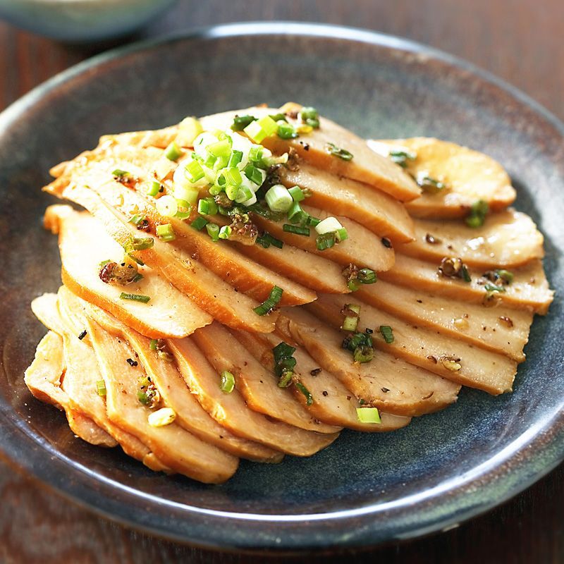 大成烟熏鸡胸肉片1000G冷冻半成品香薰风味烘焙商用非代餐三明治 图片 7