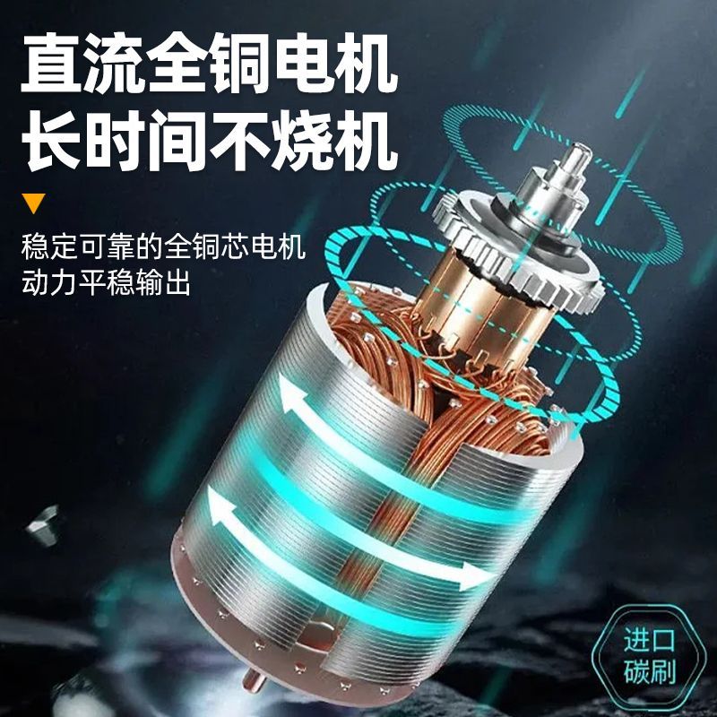 直流抽水机12V48V60V家用水泵电瓶车抽水泵小型电动车农用潜水泵 图片 4