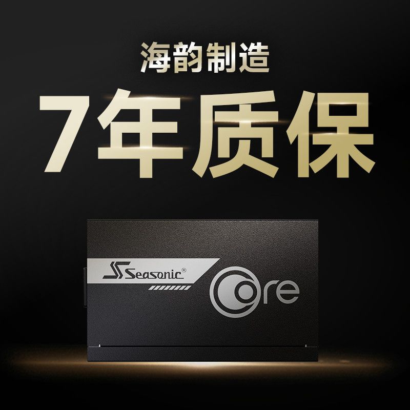 SEASONIC海韵电源CORE GX850W ATX3 金牌全模组台式机电脑电源 图片 8