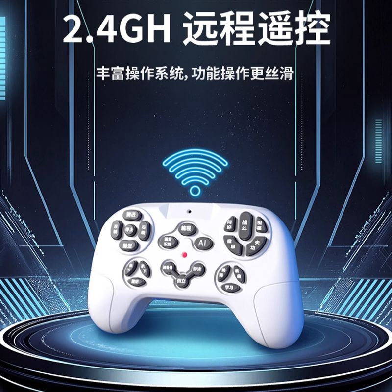 Nieuwe intelligente bionische mechanische hond, elektrische robot met afstandsbediening voor kinderen, AI-gestuurd, mobiel programmeerbaar, ideaal voor een jongensverjaardag._voghion.com