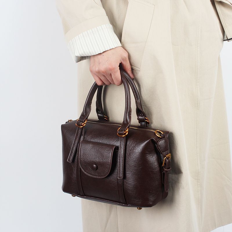 Wysokiej klasy torebka retro dla kobiet 2025 Nowa modna duża pojemność poduszka uniwersalna miękka skórzana torba na ramię crossbody_voghion.com