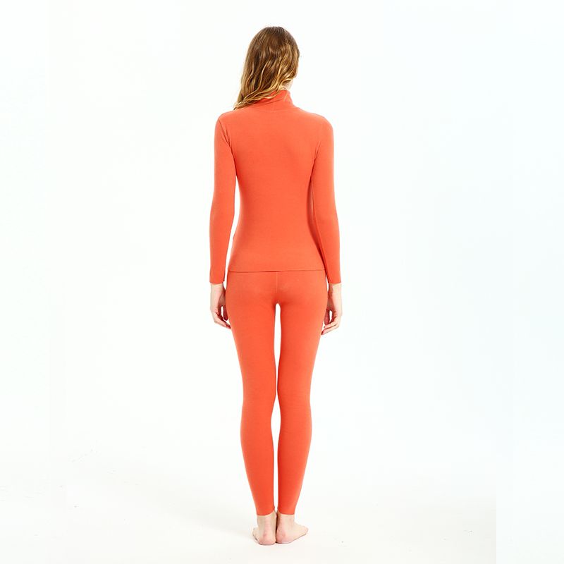 美雅碧腈纶加厚女士高档中领秋衣