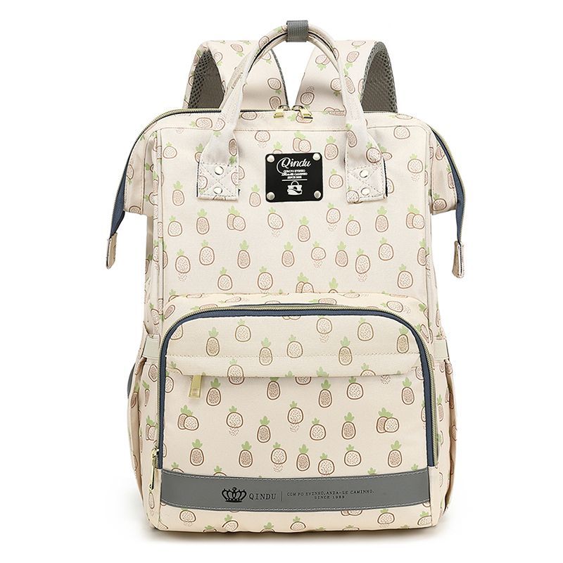 Nova bolsa para mamães, ideal para passeios: leve, multifuncional, espaçosa, elegante e impermeável._voghion.com