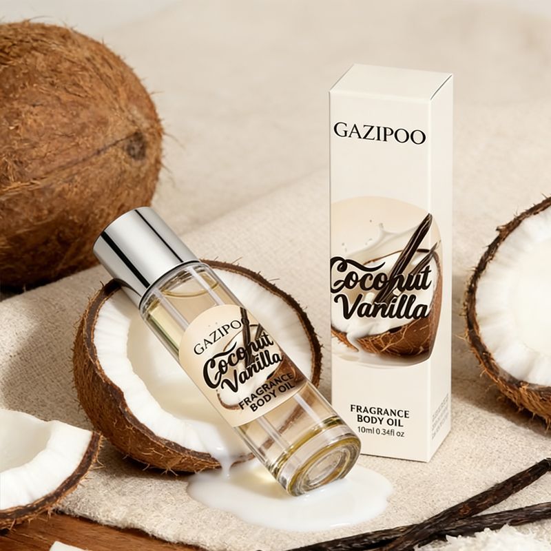 Coconut Vanilla 10ml Cross-border Perfume Fresh Long-lasting Light Fragrance Floral And Fruity Gourmand Note_voghion.com