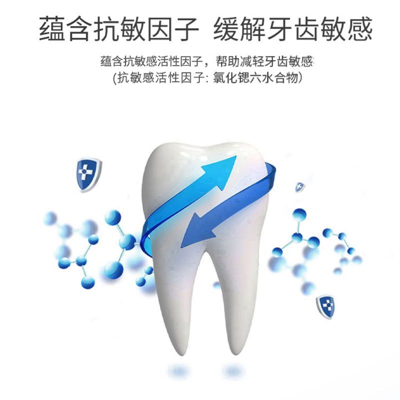 【两支装】冷酸灵牙膏清火抗敏抑菌斑清新口气薄荷实惠正品开学季