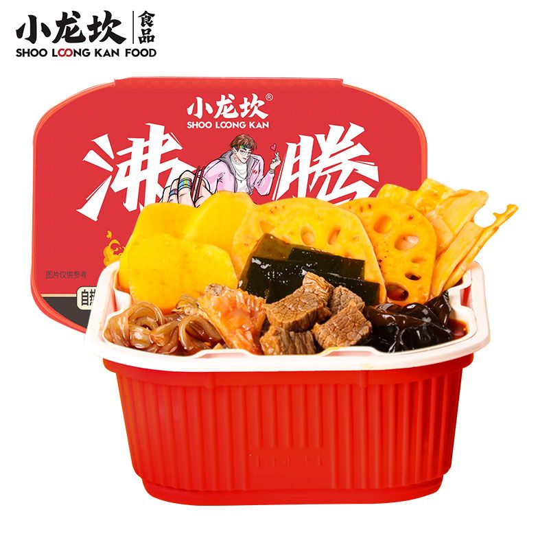 OEM：小龙坎沸腾牛肉方便火锅380g*12盒