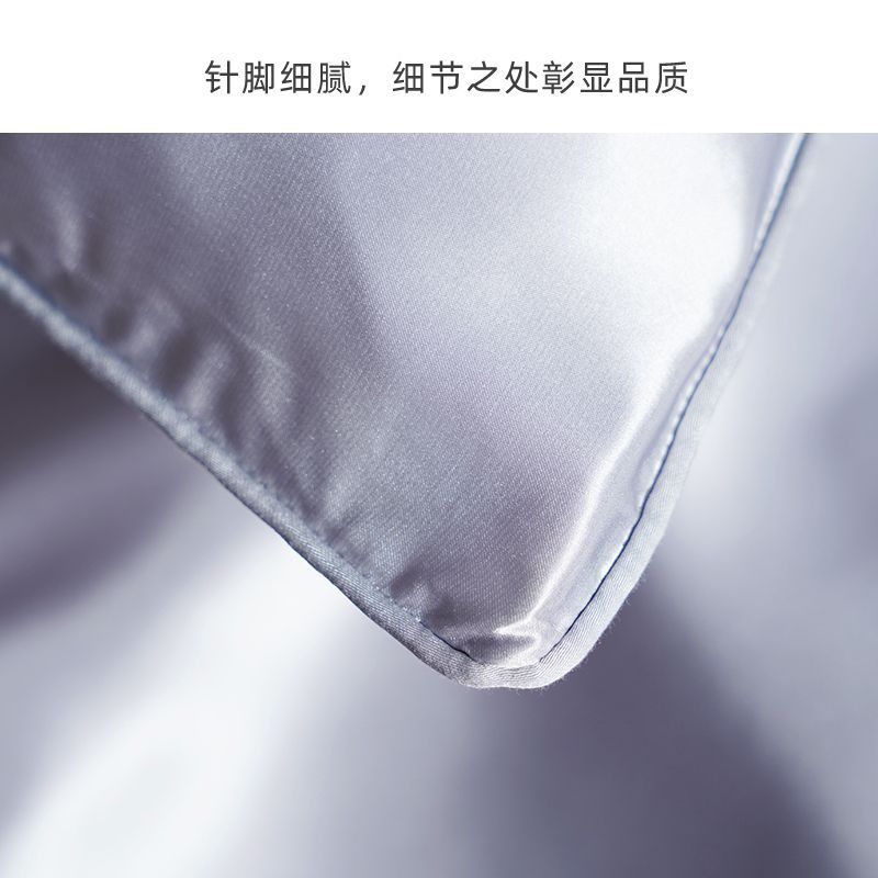 慈云真丝枕套100%桑蚕丝绸护发抑螨枕头套高档19姆米单人送礼盒装 图片 8