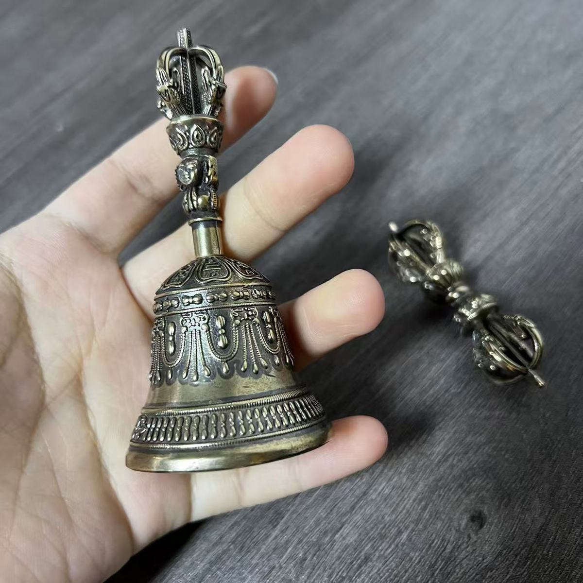 朱砂金刚杵成人降魔杵真品转运钥匙扣女项链本命年吊坠护身符男款 4