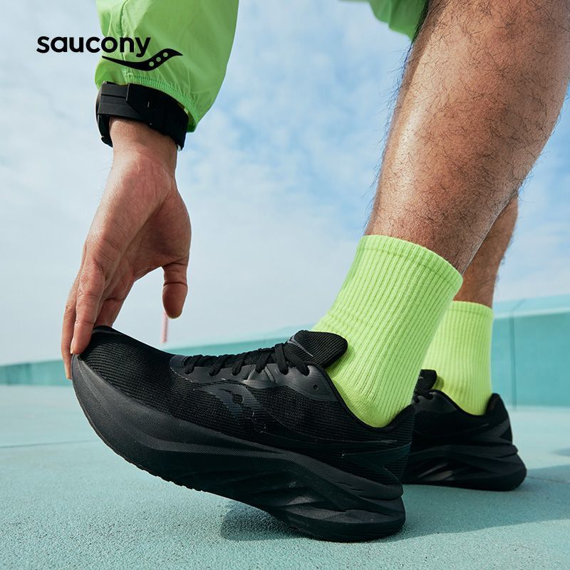 Saucony索康尼TIDE 3丨新款浪潮3减震保护跑鞋慢跑训练初级跑者