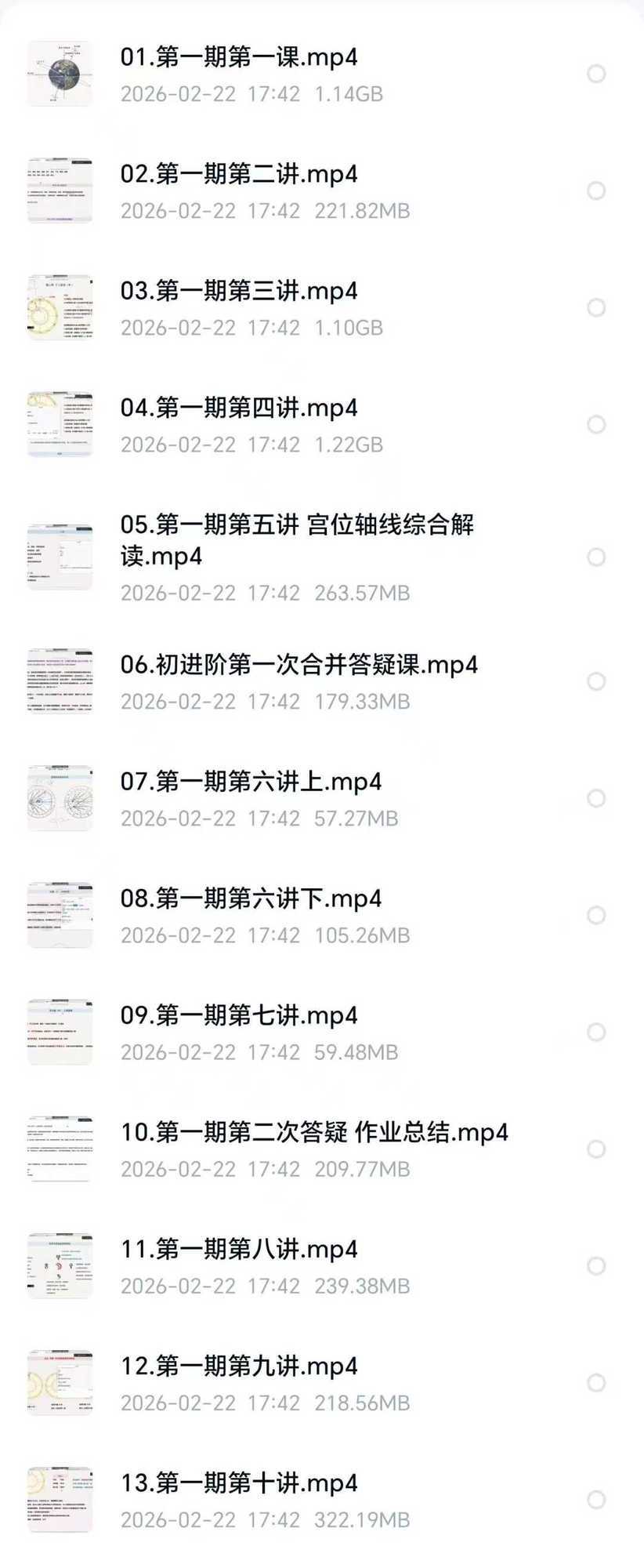 卡戎与我星星计划能量占星学课程（初级 + 进阶） 通灵占星 + 西塔疗愈 + 灵气显化解盘教程全集