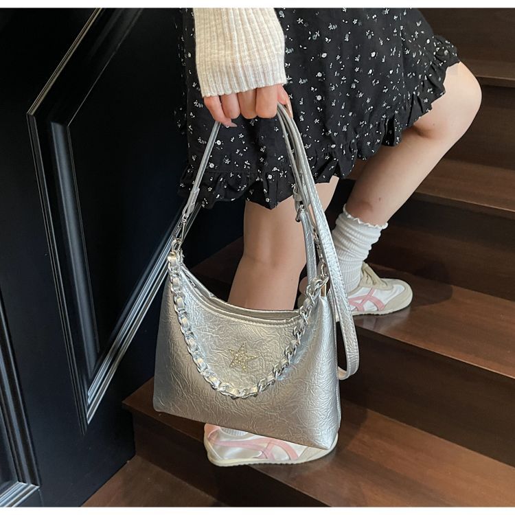 Borsa a tracolla piccola versatile da donna, borsa elegante_voghion.com