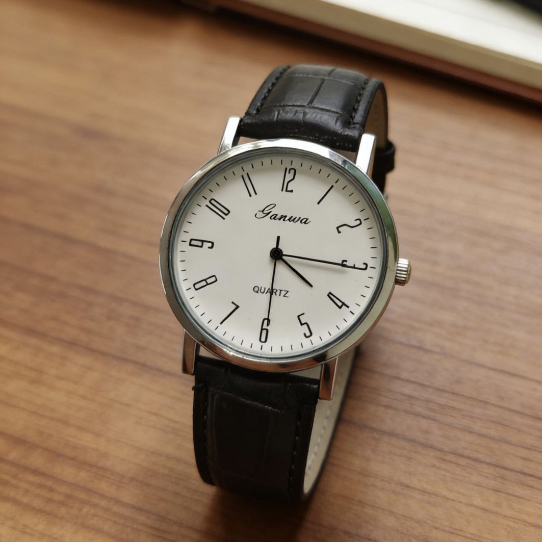 Orologio da uomo al quarzo classico nero business_voghion.com