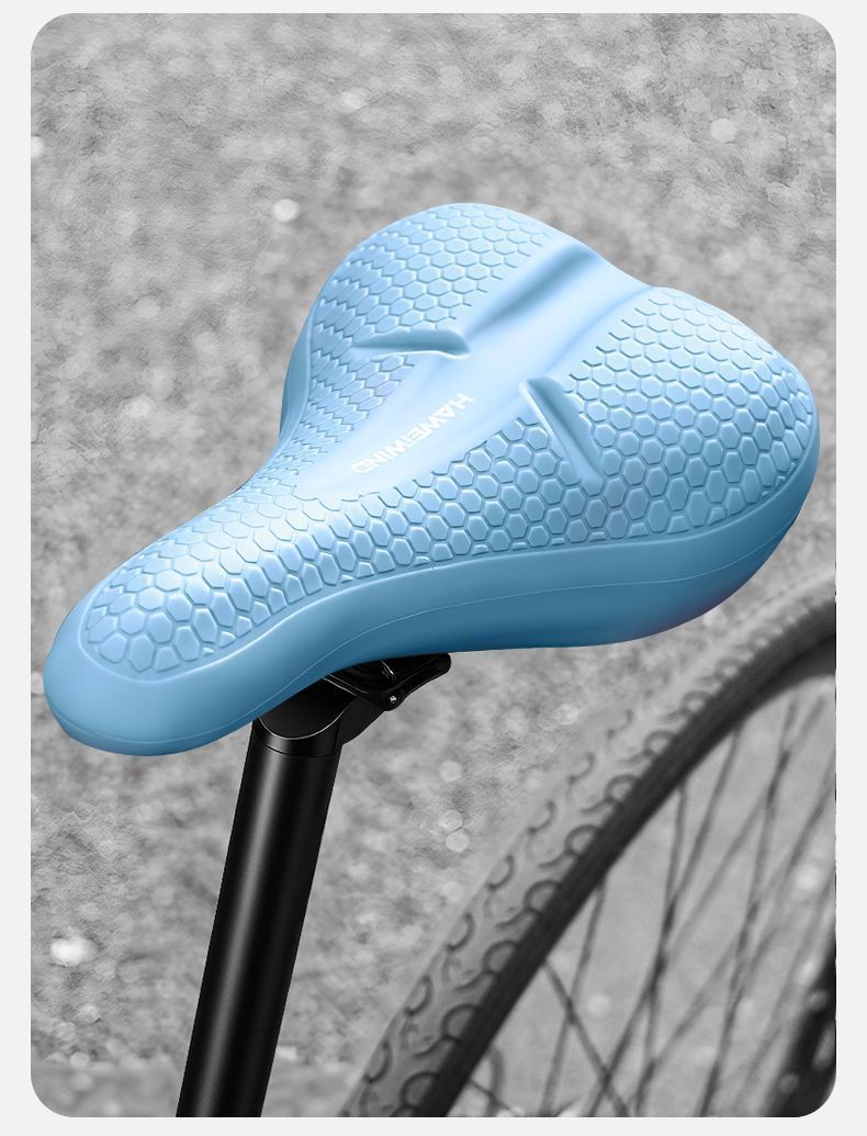 Housse de selle et coussin de vélo ultra-doux et épais pour prévenir les douleurs fessières, idéal pour le VTT et le vélo de route. Accessoires inclus._voghion.com