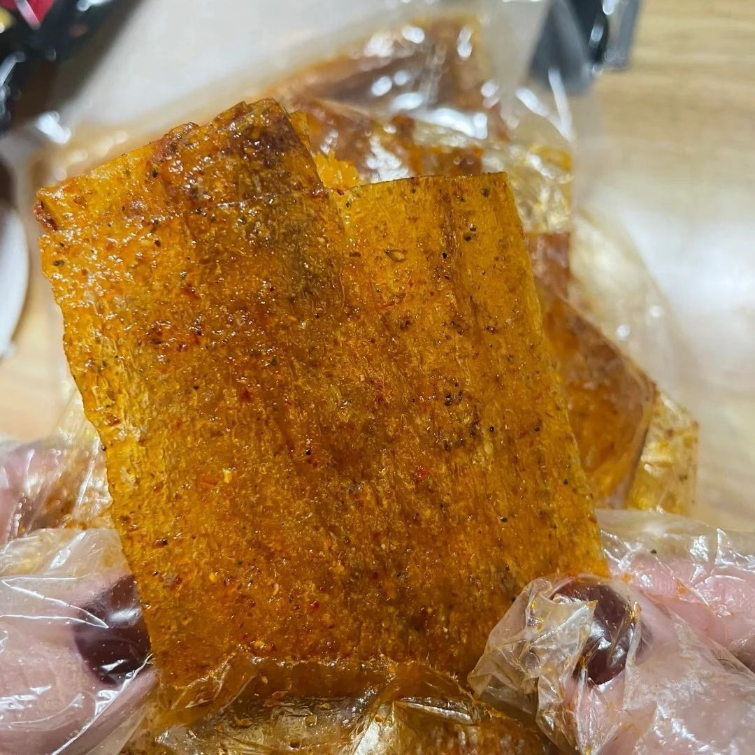 (8.78*8大包萍乡风味辣片80儿时手撕豆皮辣条老式怀旧萍乡风味)