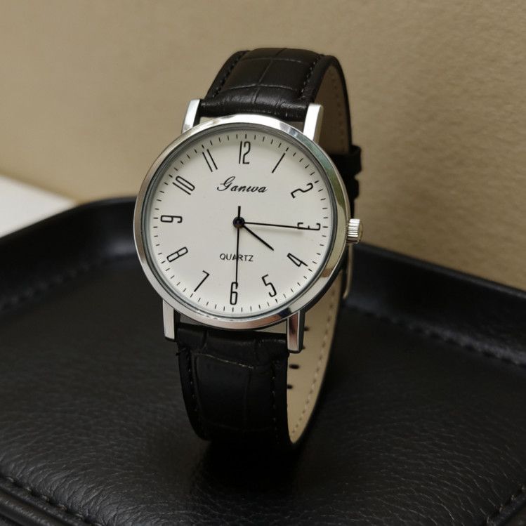 Orologio da uomo al quarzo classico nero business_voghion.com