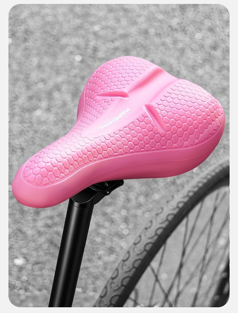 Housse de selle et coussin de vélo ultra-doux et épais pour prévenir les douleurs fessières, idéal pour le VTT et le vélo de route. Accessoires inclus._voghion.com