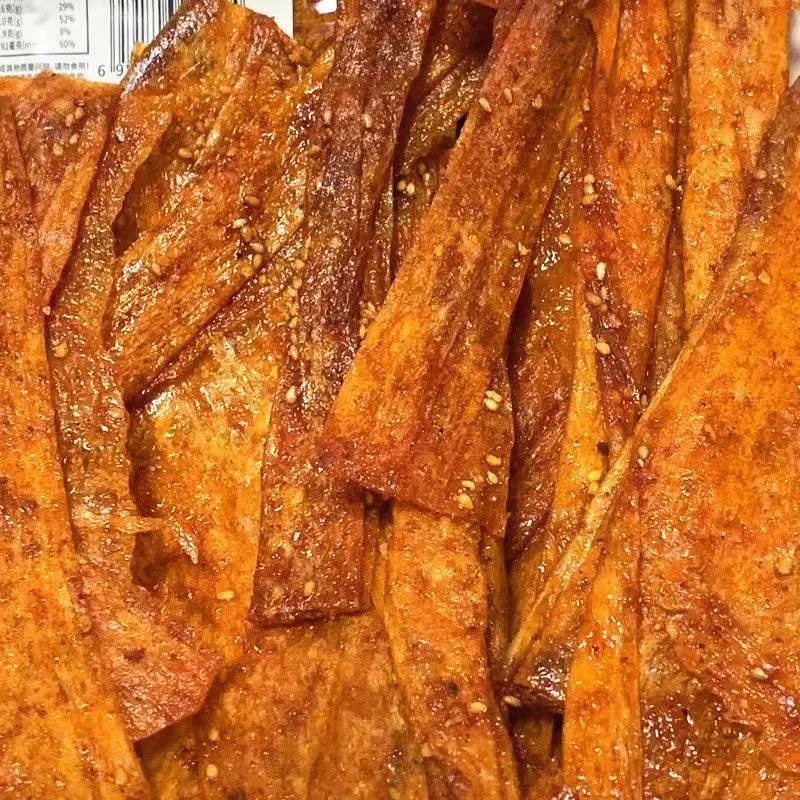 (8.78*8大包萍乡风味辣片80儿时手撕豆皮辣条老式怀旧萍乡风味)