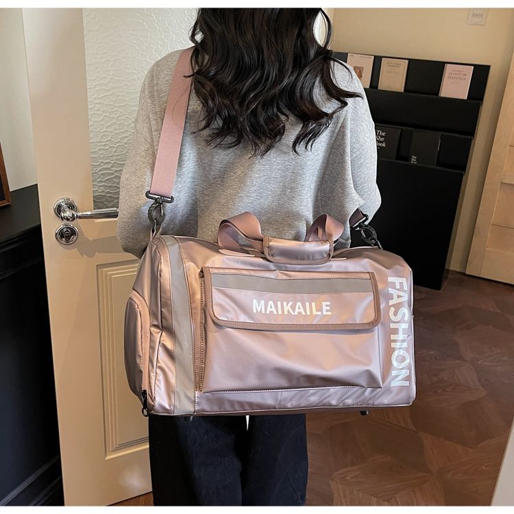 Borsa palestra donna grande da viaggio con scomparto bagnato_voghion.com