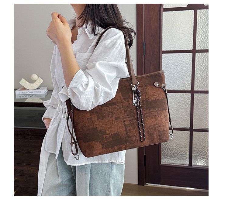 Elegant Women's Single-shoulder Tote Bag For Work And Commuting_voghion.com