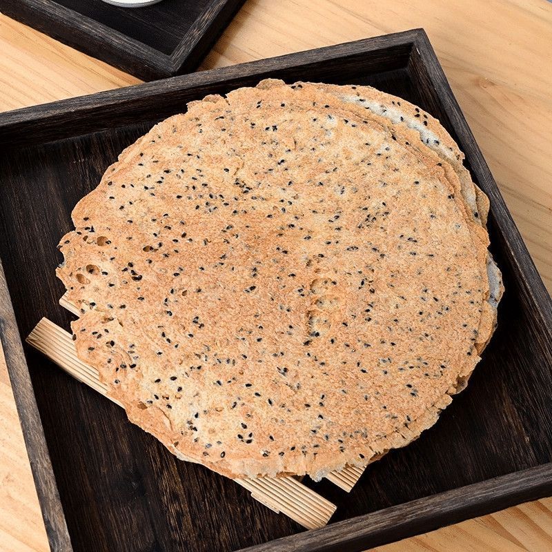 【酥脆养胃】鸡内金焦馍河南特产香酥薄脆煎饼干健康粗粮休闲零食