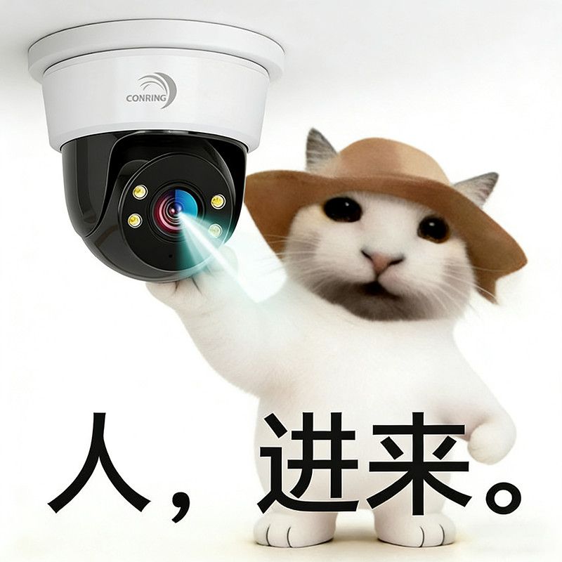 无线wifi摄像头免布线高清监控器家用室内户外360度手机远程对讲 图片 8