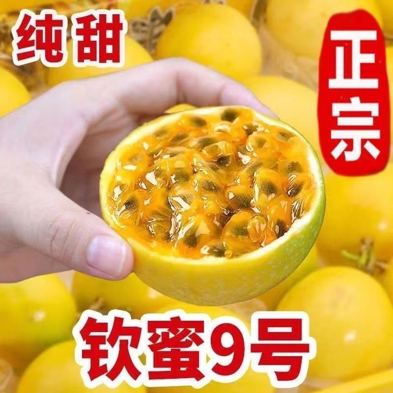 正宗钦蜜9号广西黄金百香果应季现摘孕妇当季水果百香果新鲜鲜果 图片 4