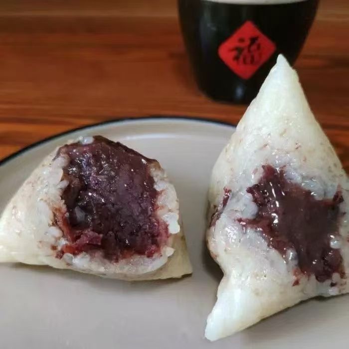 【思芈原豆沙粽】嘉兴风味豆沙粽子甜粽早餐速食传统手工精选豆沙