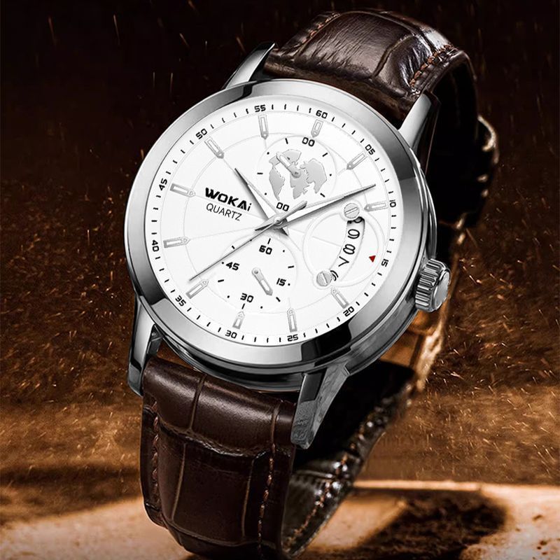 Premium Quartz Wristwatch For Men Elegant Pointer Fashion Watch_voghion.com