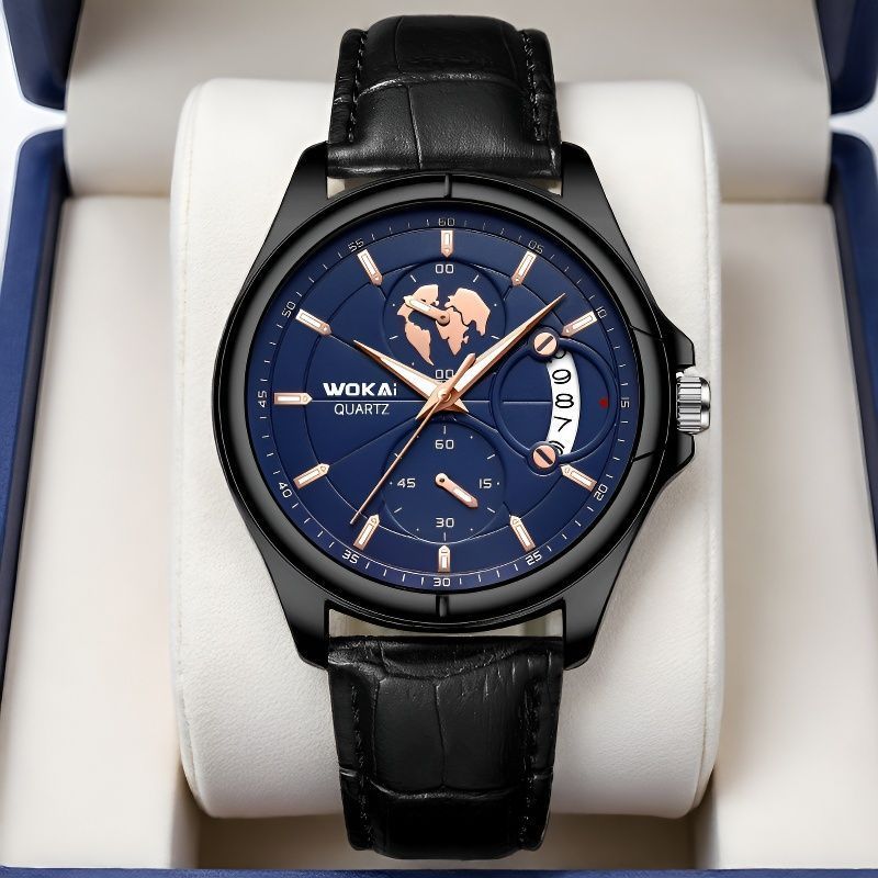 Premium Quartz Wristwatch For Men Elegant Pointer Fashion Watch_voghion.com