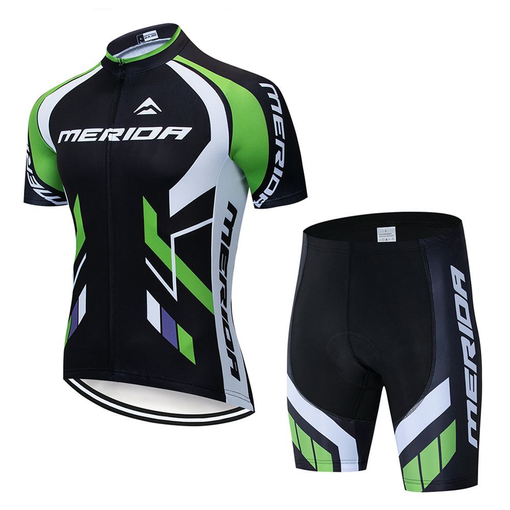 Conjunto de manga curta MERIDA Tour De France Racing Primavera/Verão para ciclismo de estrada_voghion.com