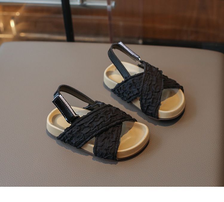 Lässige Flache Sommersandalen Für Mädchen Im Römischen Stil_voghion.com