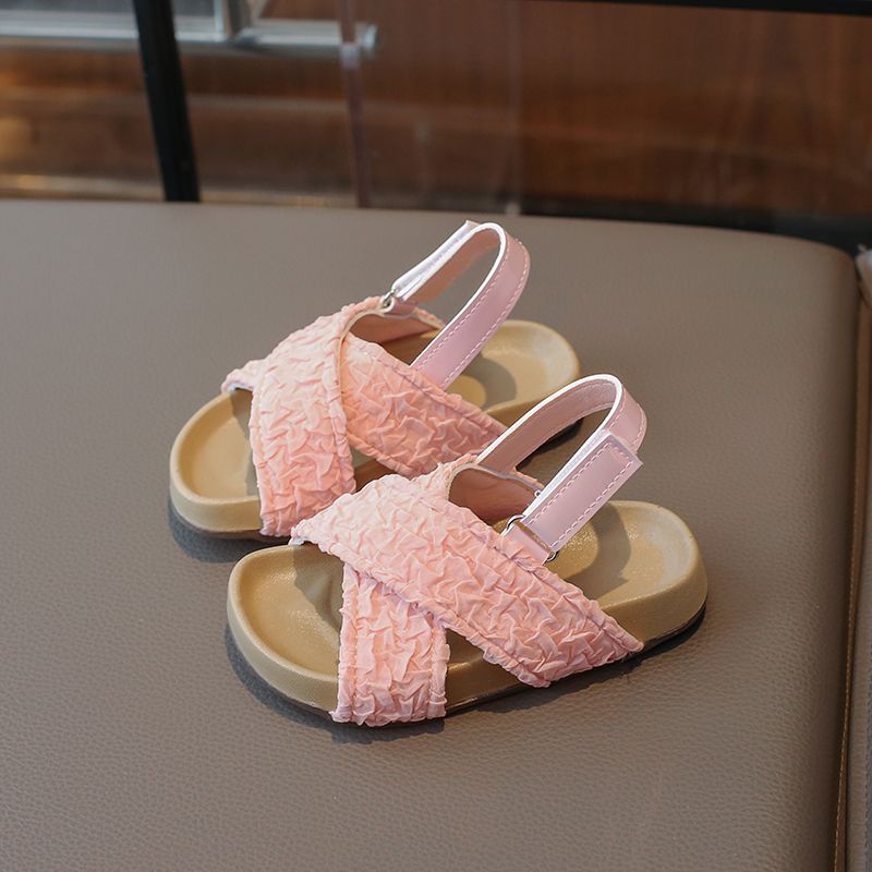 Lässige Flache Sommersandalen Für Mädchen Im Römischen Stil_voghion.com