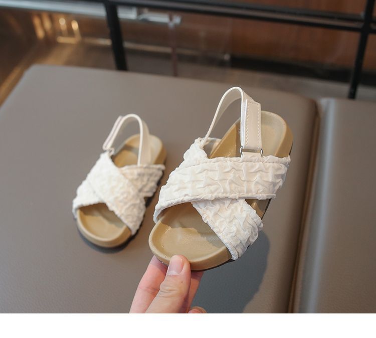 Lässige Flache Sommersandalen Für Mädchen Im Römischen Stil_voghion.com