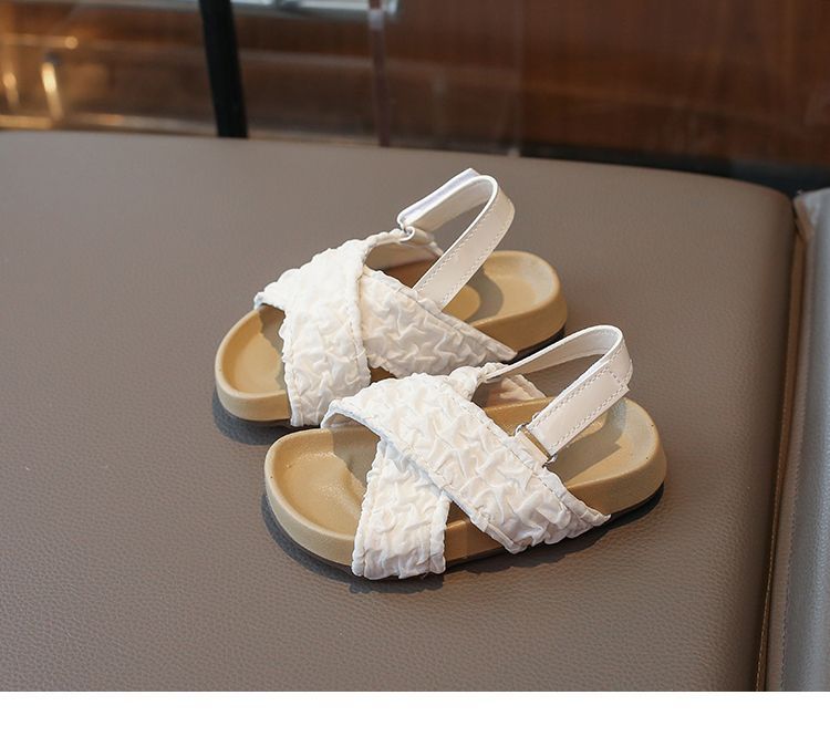 Lässige Flache Sommersandalen Für Mädchen Im Römischen Stil_voghion.com