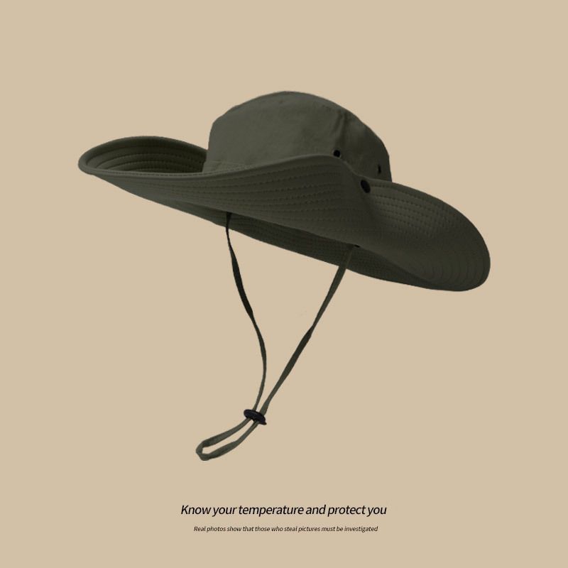 Western cowboy solhatt med brett brätte för vandring och camping_voghion.com