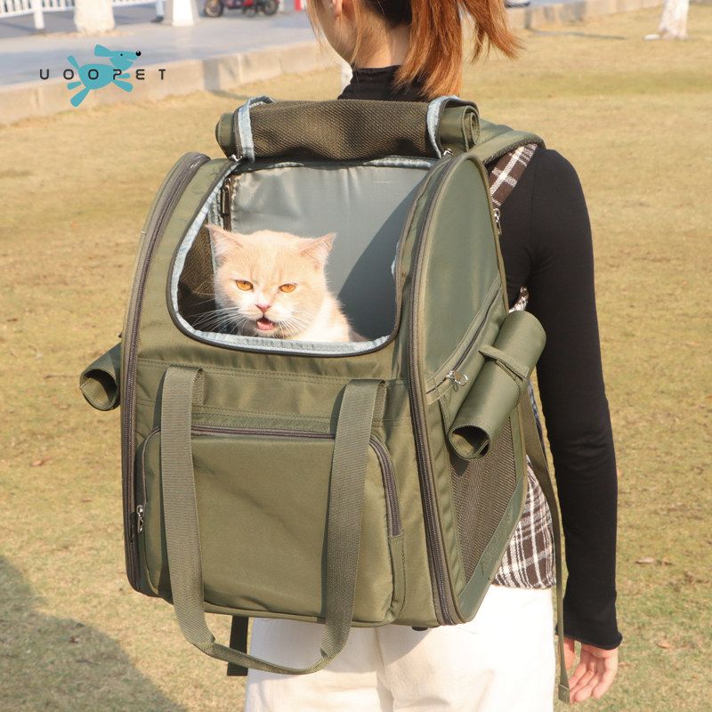 猫包外出便携双肩背包全隐蔽硬底大空间透气保暖猫咪狗狗宠物包