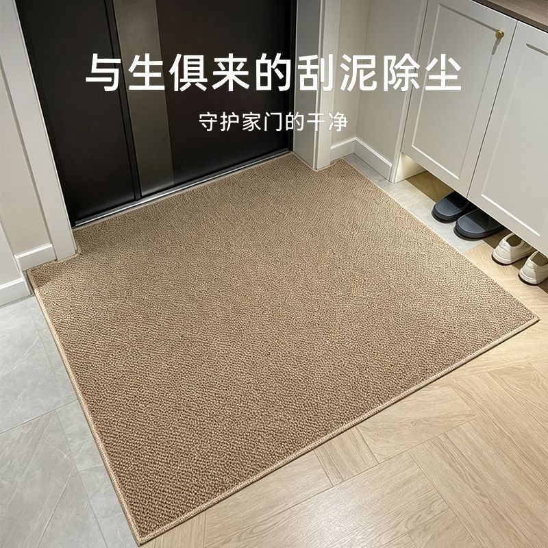 入户门地垫菠萝圈新款进门脚垫仿剑麻地垫家用门口防滑耐磨门垫子