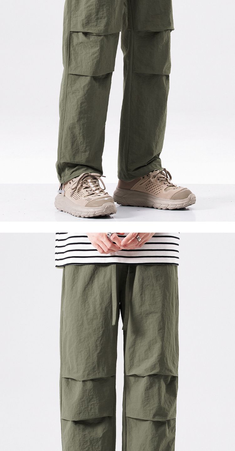 Pantalon décontracté homme mark fairwhale avec lignes doubles_voghion.com