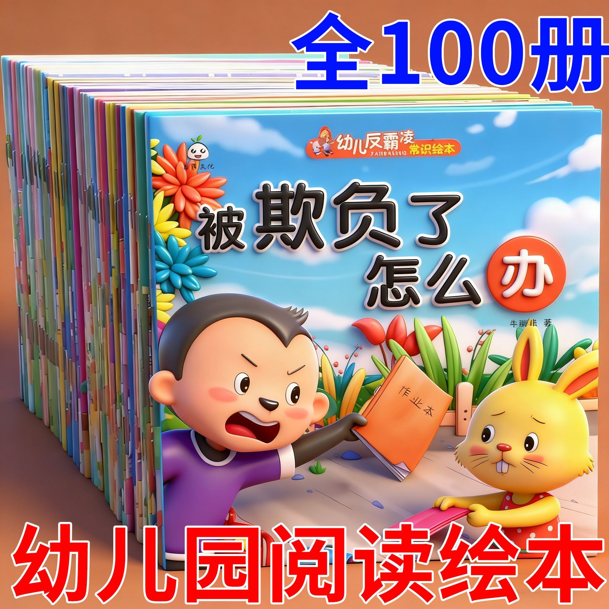 100册】幼儿园阅读绘本儿童3-6岁宝宝小班中班大班早教启蒙故事书