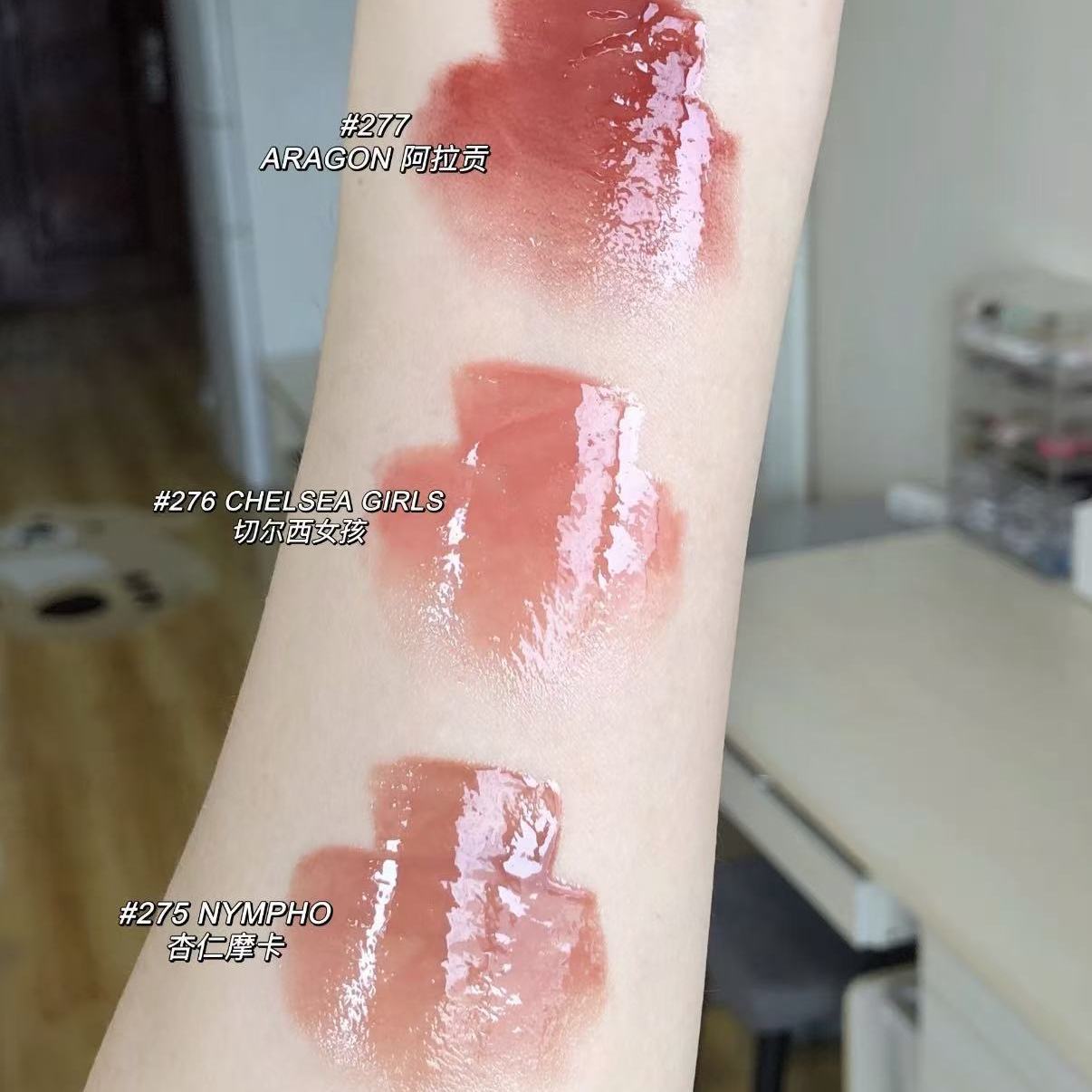 正品NARS/纳斯阿拉贡277唇釉口红粉金管水光镜面唇釉阿拉贡5.5ml 图片 2