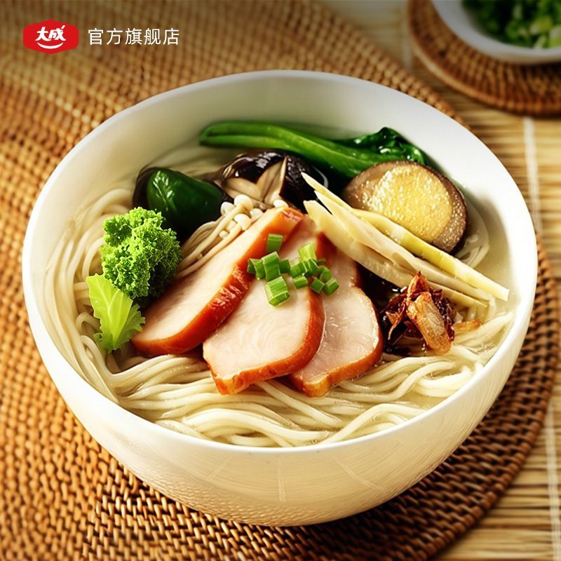 大成烟熏鸡胸肉片1000G冷冻半成品香薰风味烘焙商用非代餐三明治 图片 5