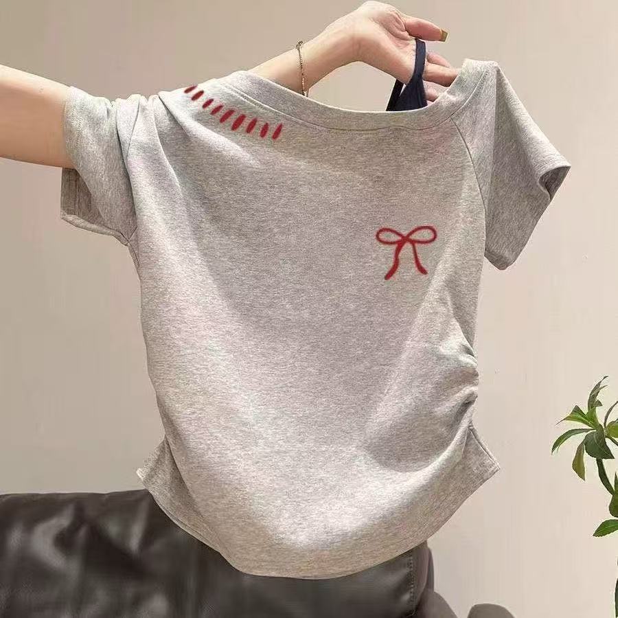 Jungen T-shirt Aus Reiner Baumwolle Für Den Sommer Kurzarm_voghion.com