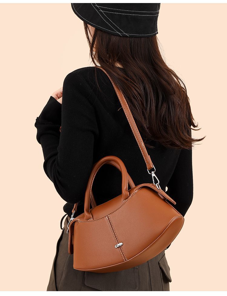 Luxury Saddle Bag For Women, Trendy Retro Handbag For Commuting_voghion.com