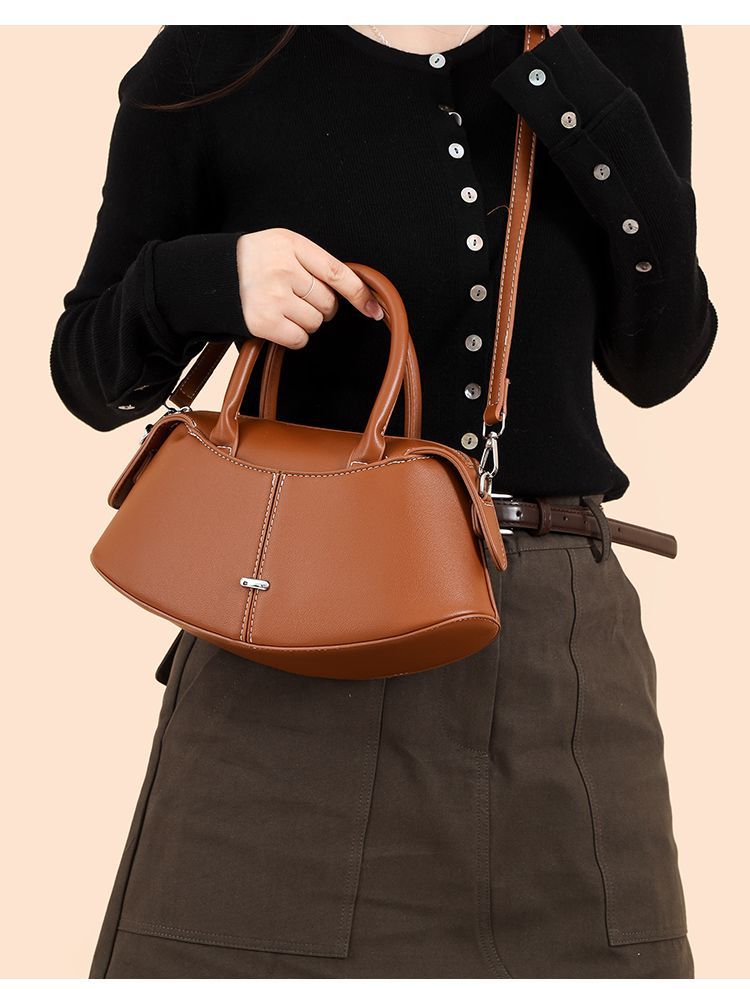 Luxury Saddle Bag For Women, Trendy Retro Handbag For Commuting_voghion.com