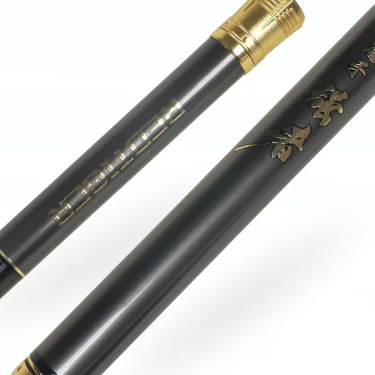 红鳞虎魔杖鱼竿综合5.5H28偏19调超轻石墨烯粉技术度交叉碳丝 图片 4