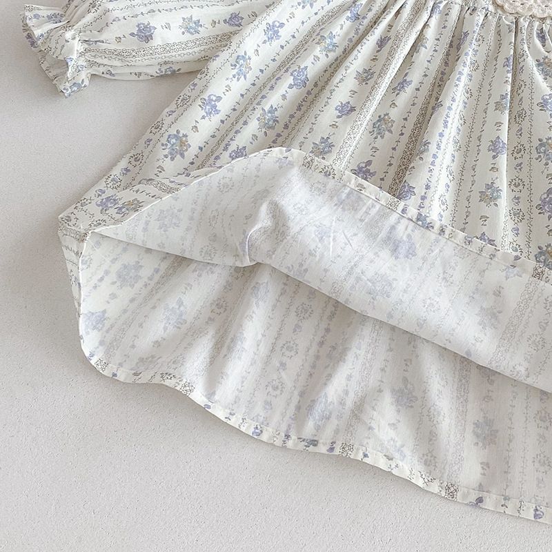 Baby Mädchen Strampler Und Wald Motiv Freizeitkleid Für Herbst_voghion.com