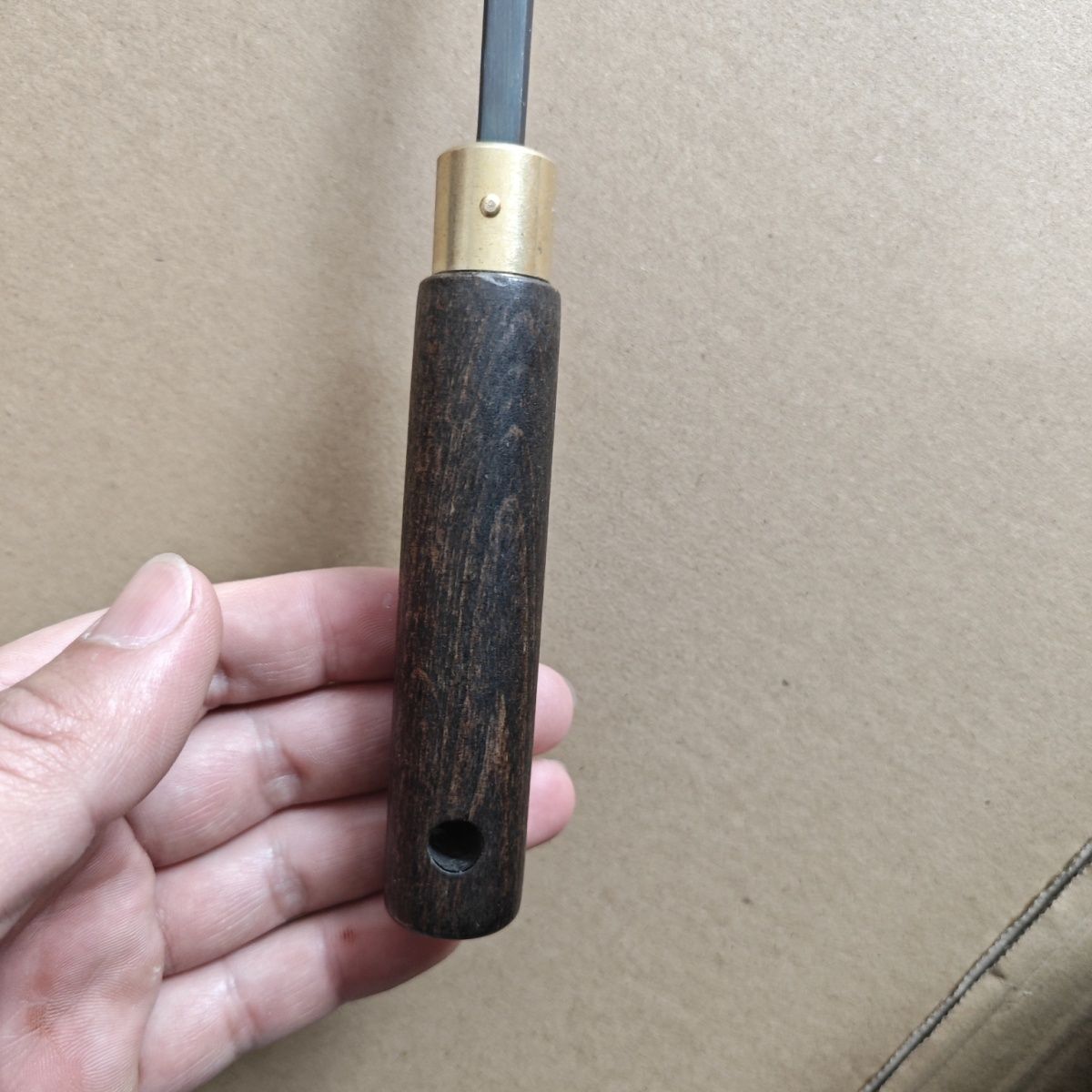 春风铁器小铁铲手工锻打家用铲子木柄炒菜铲耐高温锅勺套装无涂层 图片 7