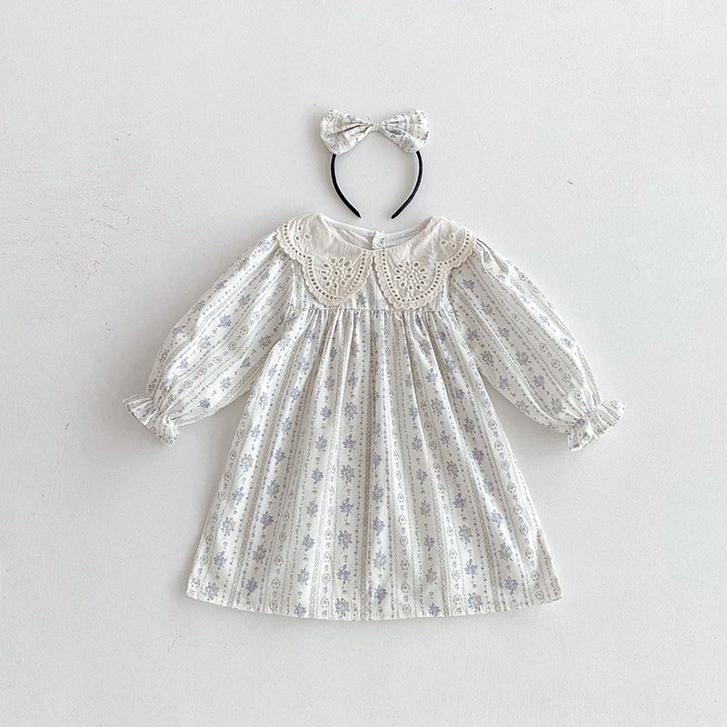 Baby Mädchen Strampler Und Wald Motiv Freizeitkleid Für Herbst_voghion.com