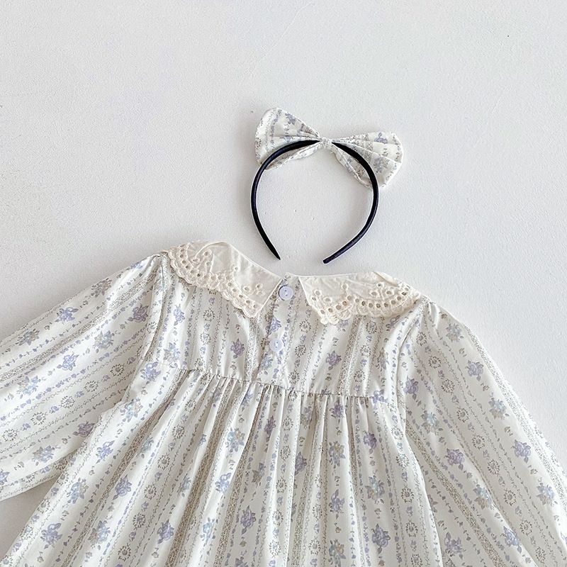 Baby Mädchen Strampler Und Wald Motiv Freizeitkleid Für Herbst_voghion.com